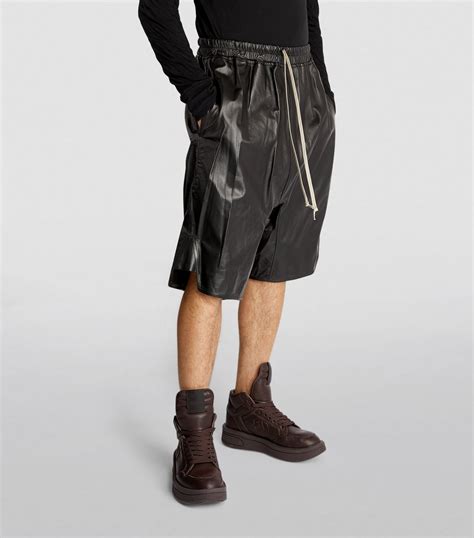 Stylish Rick Owens Leather Shorts: Elevate Your Look!